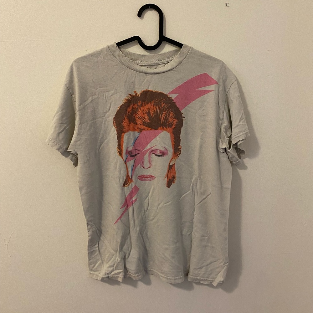David Bowie shirt from Brandy Melville